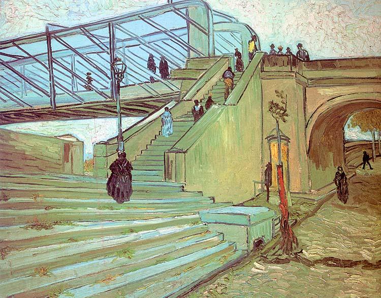 Vincent Van Gogh The Trinquetaille Bridge